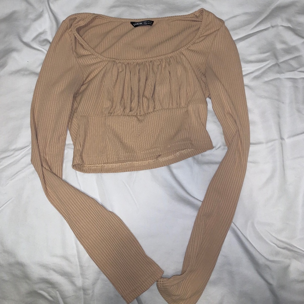 Long Sleeve Crop Top